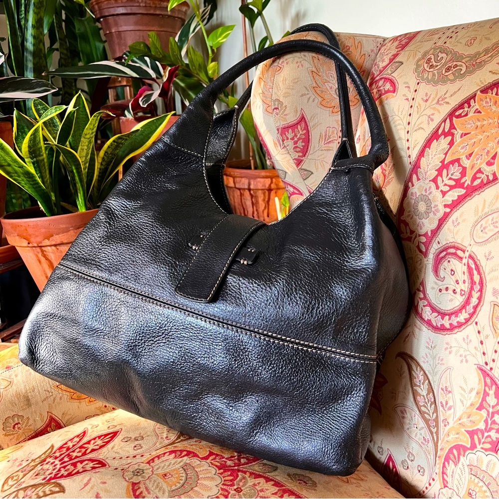 Loro Piana Leather Hobo Bag